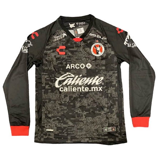 Camiseta Tijuana 1ª Kit ML 2020 2021 Negro